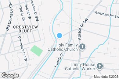 Map image of the property - 520 Foothill Rd SW