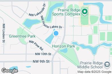 Map image of the property - Prairie Lakes