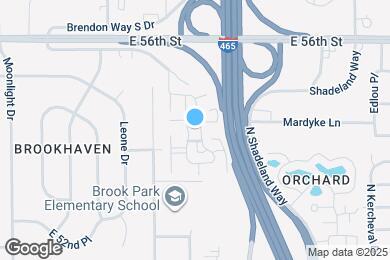 Map image of the property - The Lenox Apartment Hones