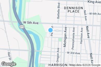 Map image of the property - 1253 Perry St