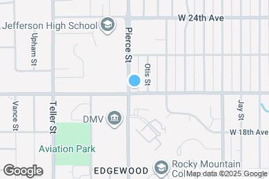 Map image of the property - 2000 Pierce St