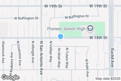 Map image of the property - 562 W 18th St