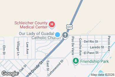 Map image of the property - 106 Dixie Dr