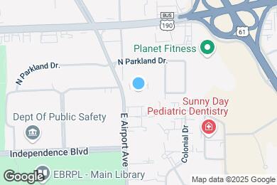 Map image of the property - 353 E Airport Ave