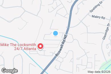 Map image of the property - 6980 Roswell Rd