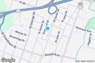 Map image of the property - 913 N Center St