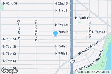 Map image of the property - 902 N 77th St