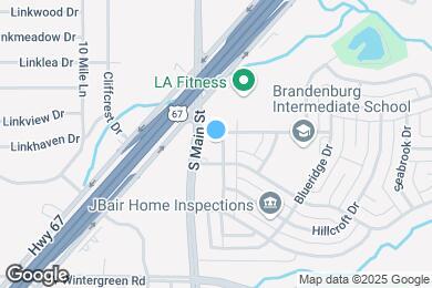 Map image of the property - 1913 Spindletop Dr