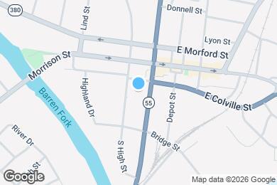 Map image of the property - 211 W Colville St