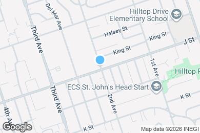 Map image of the property - 694 2nd Ave