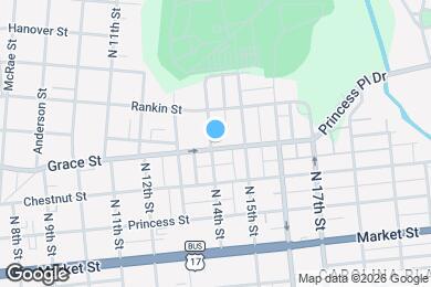 Map image of the property - 1401 Grace St