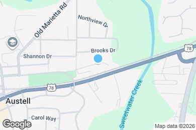 Map image of the property - 2501 Washington St