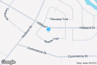 Map image of the property - 1332 Hibbard Dr