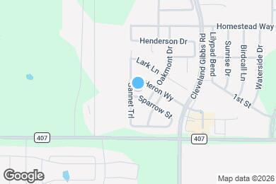 Map image of the property - 1824 Sparrow St