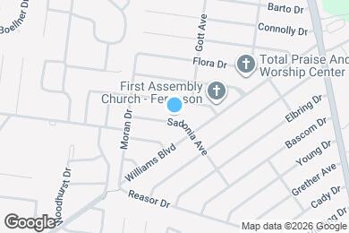 Map image of the property - 219 Sadonia Ave