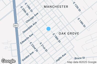 Map image of the property - 1808 Fairfax Ave