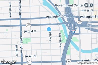 Map image of the property - 212 SW 5th Ave