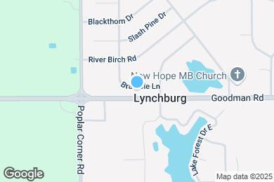 Map image of the property - 6801 Bramble Ln