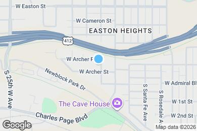 Map image of the property - 112 N Vancouver Ave