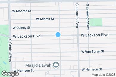 Map image of the property - 5309 W Jackson Blvd