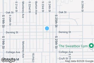 Map image of the property - 2366 Deming St