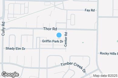 Map image of the property - 8580 Griffin Park Dr