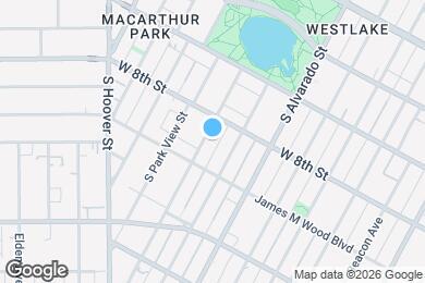 Map image of the property - 826 S Grand View St