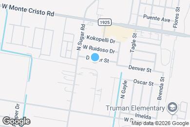 Map image of the property - 1414 Denver