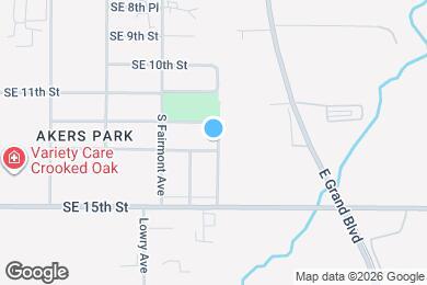 Map image of the property - 2525 SE 13th St