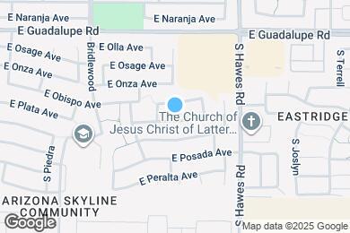 Map image of the property - 8226 E Plata Ave