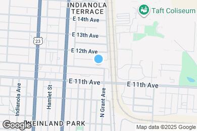 Map image of the property - 400 Chittenden Ave