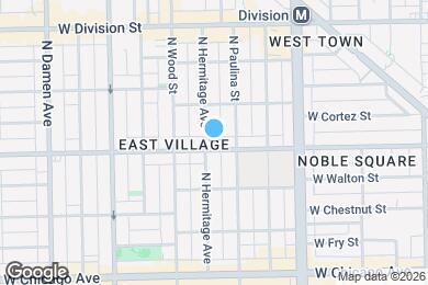 Map image of the property - 1720 W Augusta Blvd
