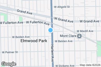 Map image of the property - 2300 N Harlem Ave