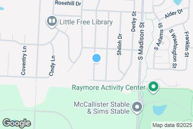 Map image of the property - 809 Canter St