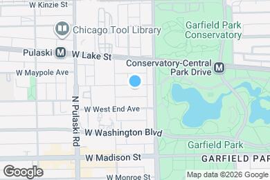 Map image of the property - 3829 W Maypole Ave