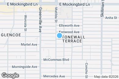 Map image of the property - 5830 1/2 Penrose Ave
