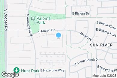 Map image of the property - 2464 E Westchester Dr