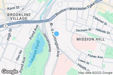 Map image of the property - 66 S Huntington Ave