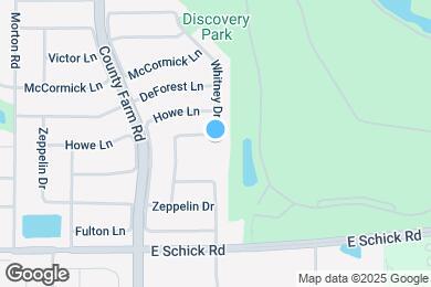 Map image of the property - 1721 Whitney Dr