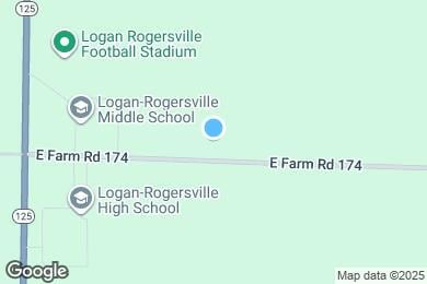 Map image of the property - 8425 E Farm Rd 174