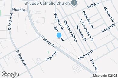 Map image of the property - 526 Berryhill Dr