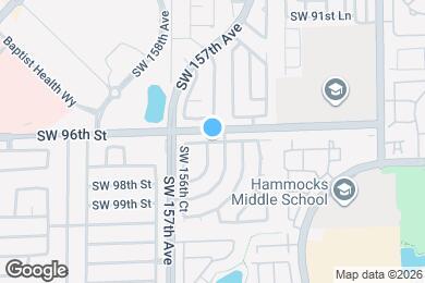 Map image of the property - 15539 SW 96th Terrace
