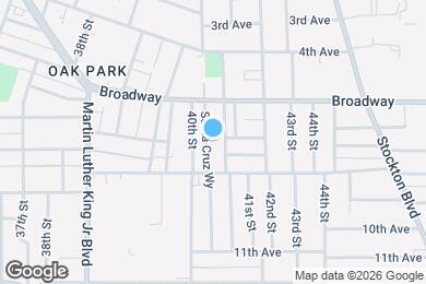 Map image of the property - 3127 Santa Cruz Wy