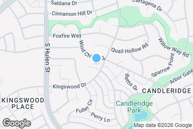 Map image of the property - 4504 Francisco Ct