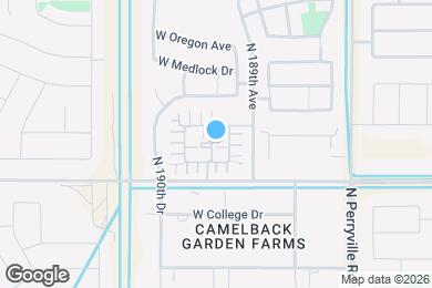 Map image of the property - 5038 N 189th Dr