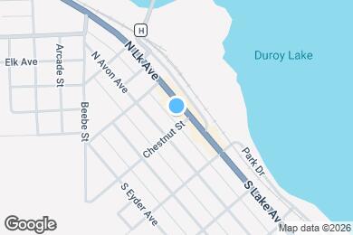 Map image of the property - 120 N Lake St