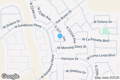 Map image of the property - 22300 W La Pasada Blvd