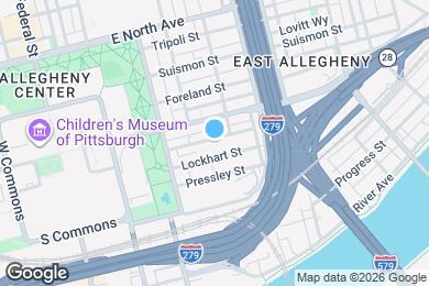 Map image of the property - 521 Avery St