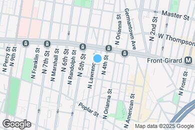 Map image of the property - 1038 N Leithgow St