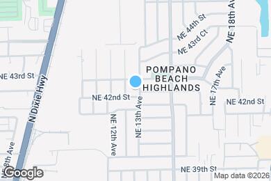 Map image of the property - 4211 NE 13th Ave